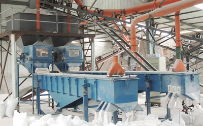 無粘性顆粒狀或塊狀物料